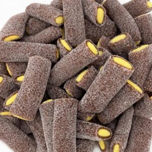 Vidal Import Swedish XL Sour Cola Strips Fruit Candy 2.2lb Bulk